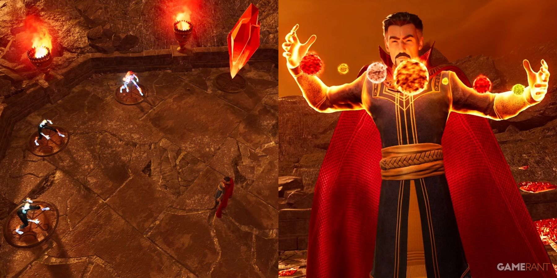 Marvel's Midnight Suns Doctor Strange Challenge Guide Collage