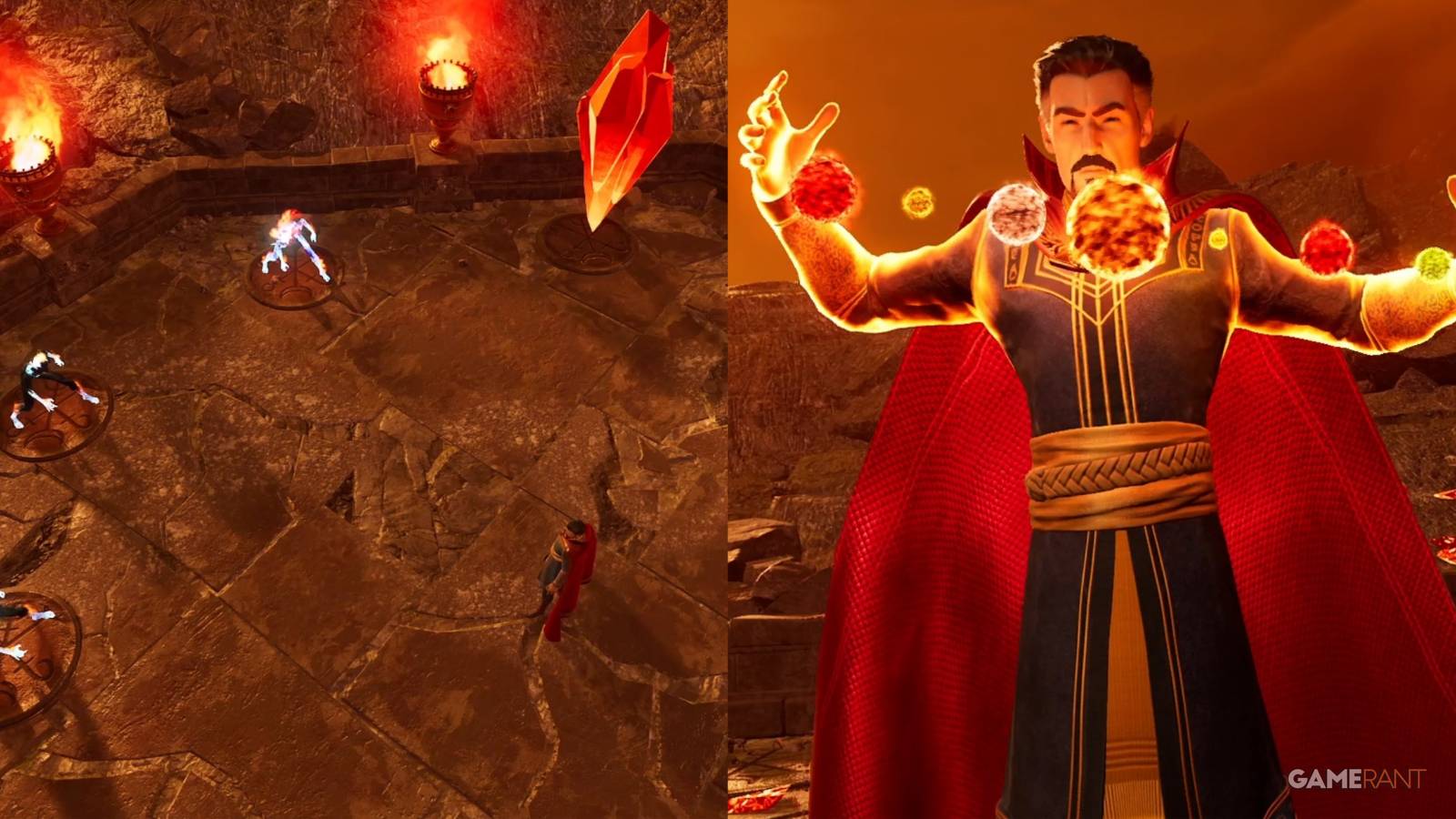 Marvel's Midnight Suns Doctor Strange Challenge Guide Collage