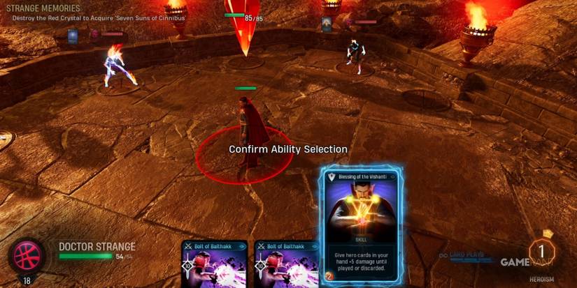 Marvel's Midnight Suns Doctor Strange Challenge Guide Step 2