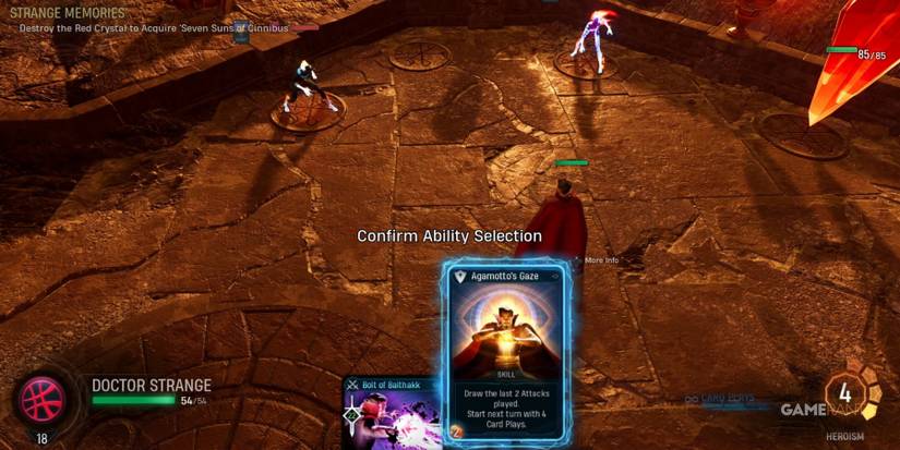 Marvel's Midnight Suns Doctor Strange Challenge Guide Step 4