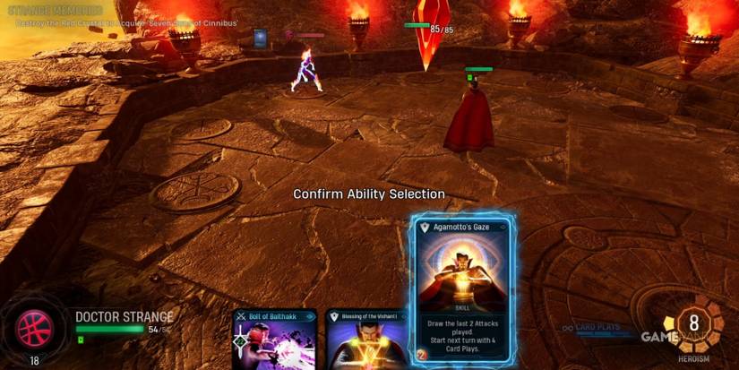 Marvel's Midnight Suns Doctor Strange Challenge Guide Step 7