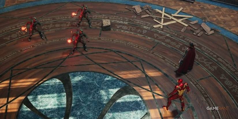 Marvel's Midnight Suns Indoor Combat During The Tutorial