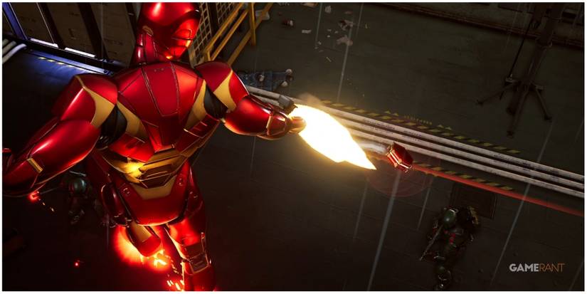 Marvel's Midnight Suns Iron Man Marking A Target
