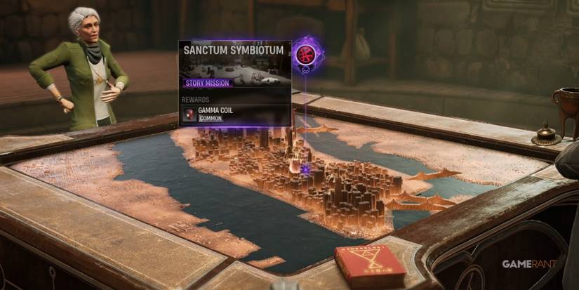 Marvel's Midnight Suns Sanctum Symbiotum Mission On The Mirror Table