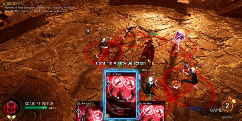 Marvel's Midnight Suns Scarlet Witch Challenge Guide Step 3