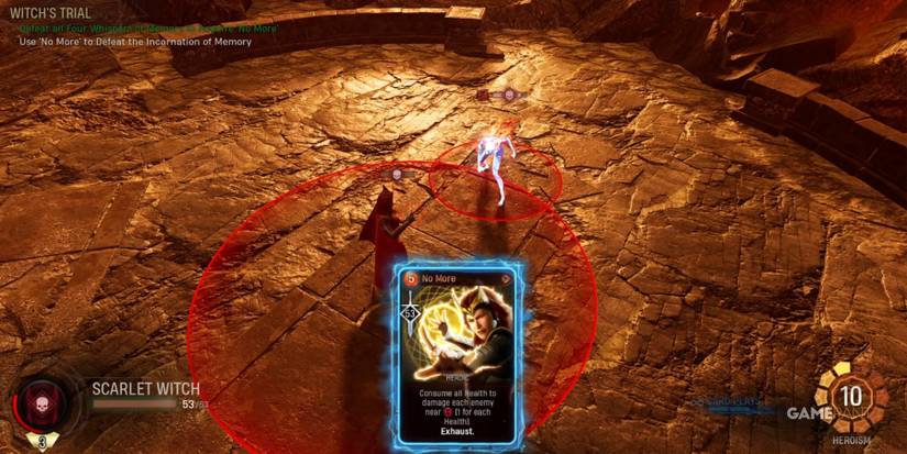 Marvel's Midnight Suns Scarlet Witch Challenge Guide Step 7