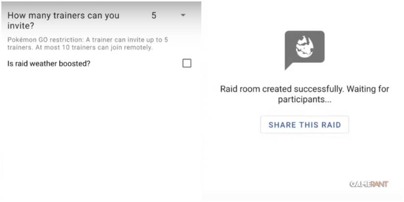Pokemon GO PokeRaid Hosting Raids