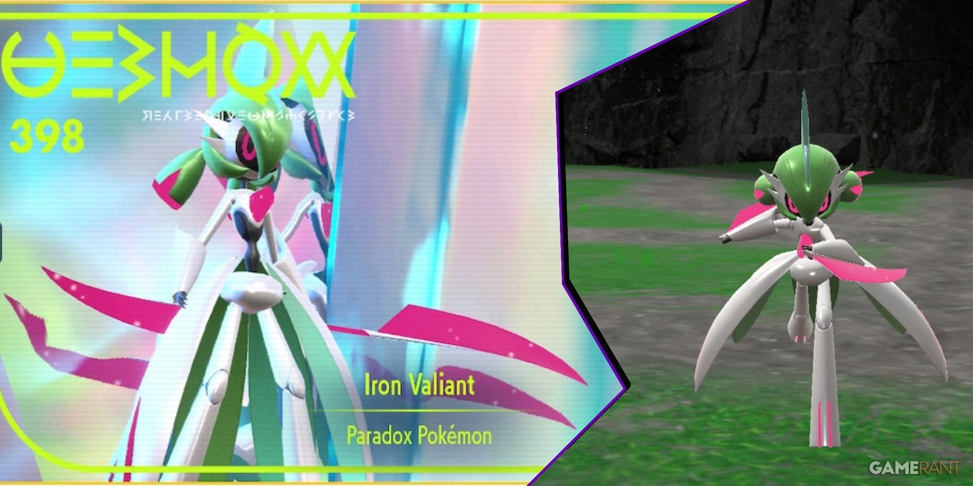 Pokemon Scarlet and Violet IRON VALIANT Shiny 6IV Paradox / 