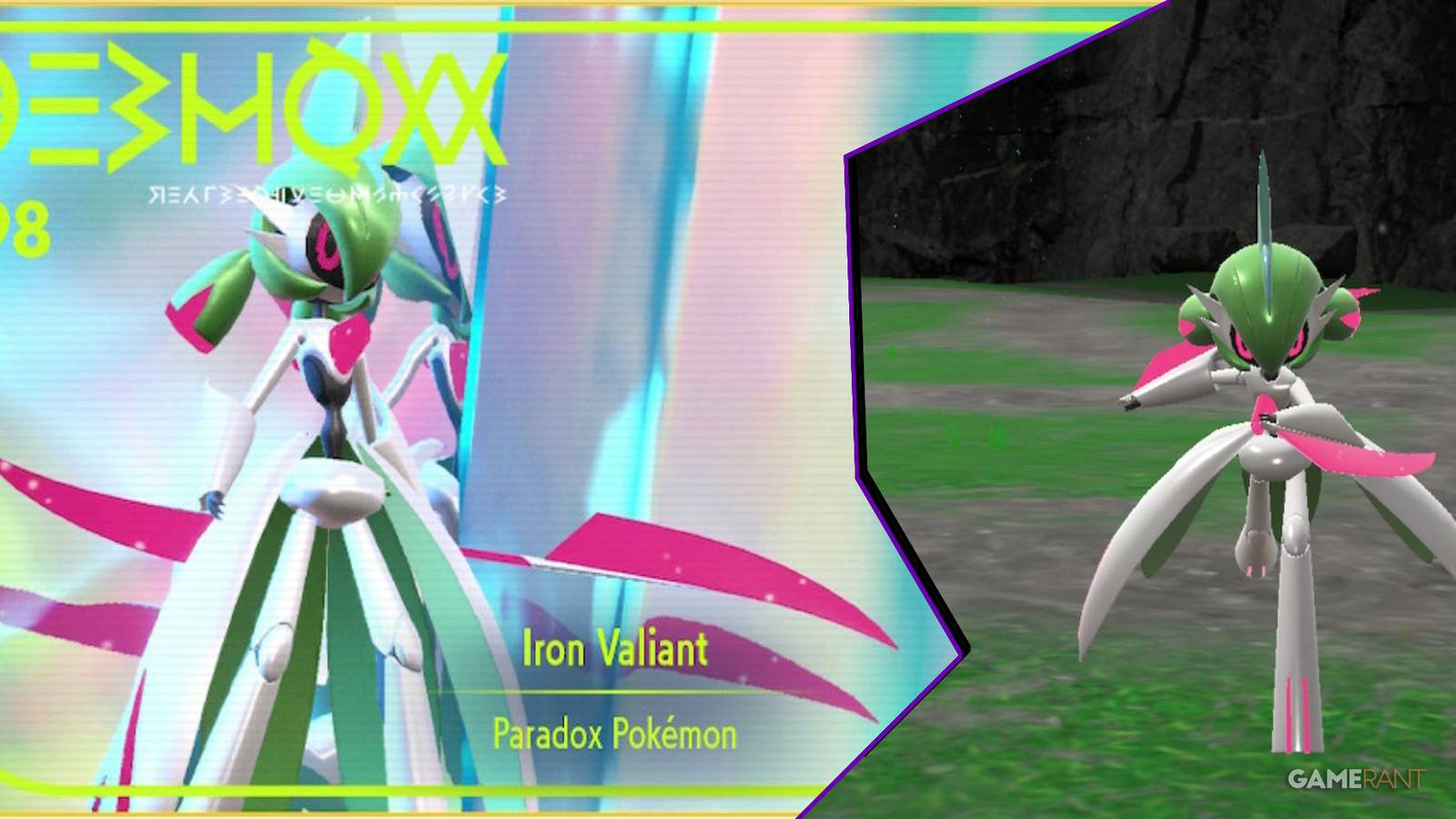 pokemon scarlet violet iron valiant