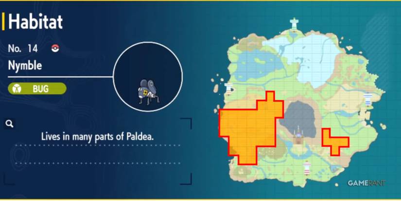 Pokemon Scarlet & Violet Nymble Spawn