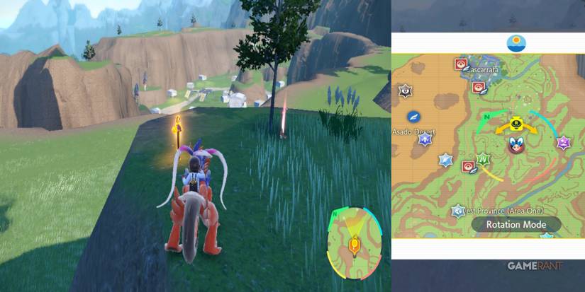 Pokemon Scarlet Violet-Yellow Stake 4 location