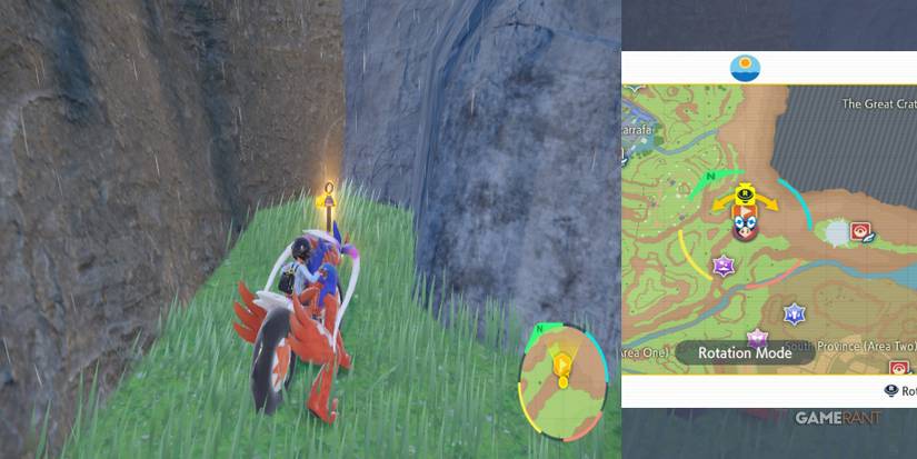 Pokemon Scarlet Violet-Yellow Stake 5 location