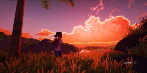 tchia pc preview sun filled clouds height