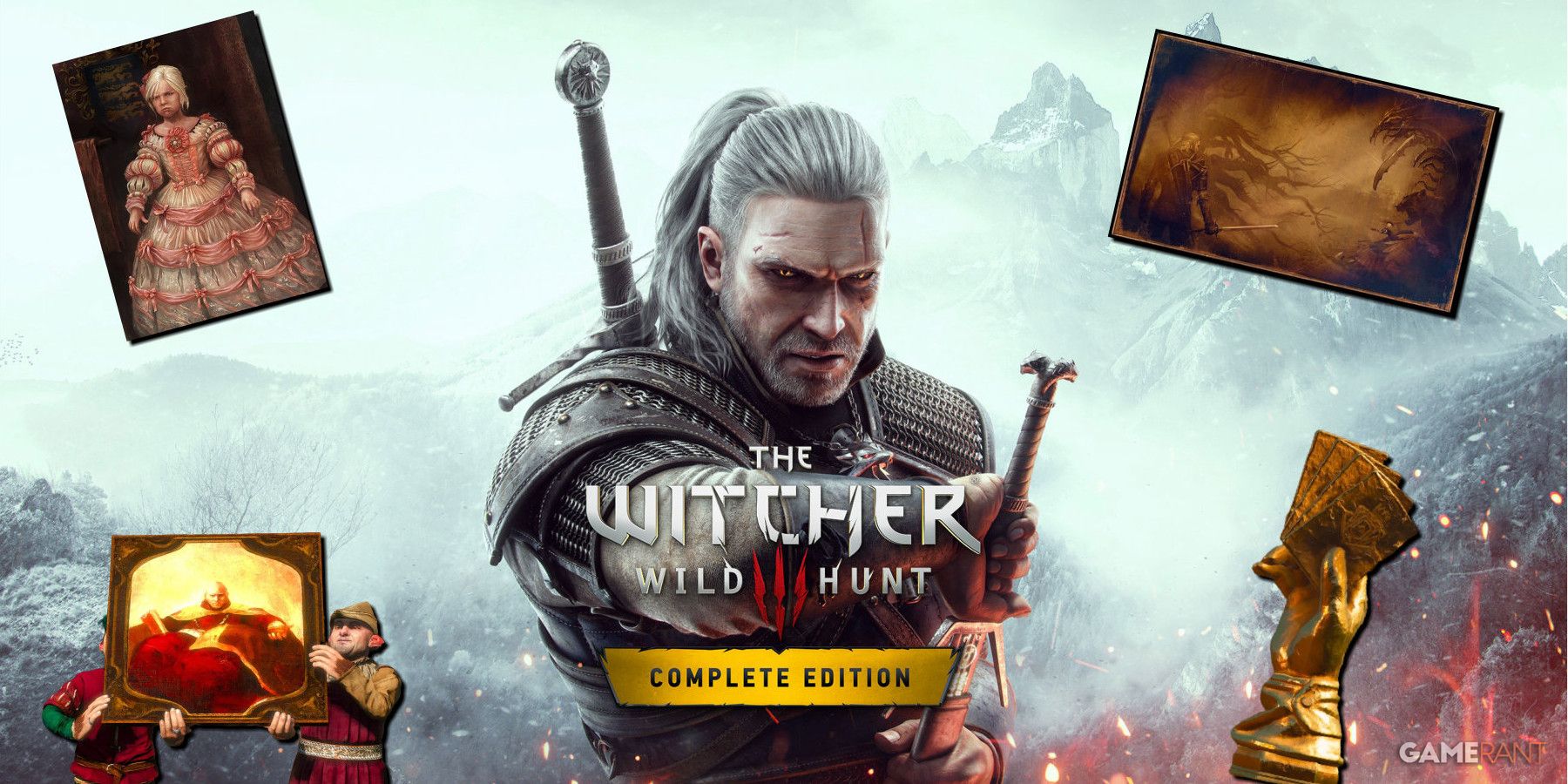 The Witcher 3 Painting & Trophies-1