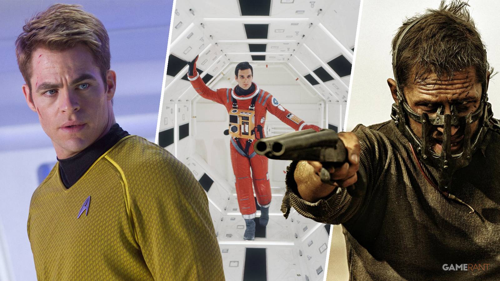 Star Trek, 2001: A Space Odyssey, and Mad Max