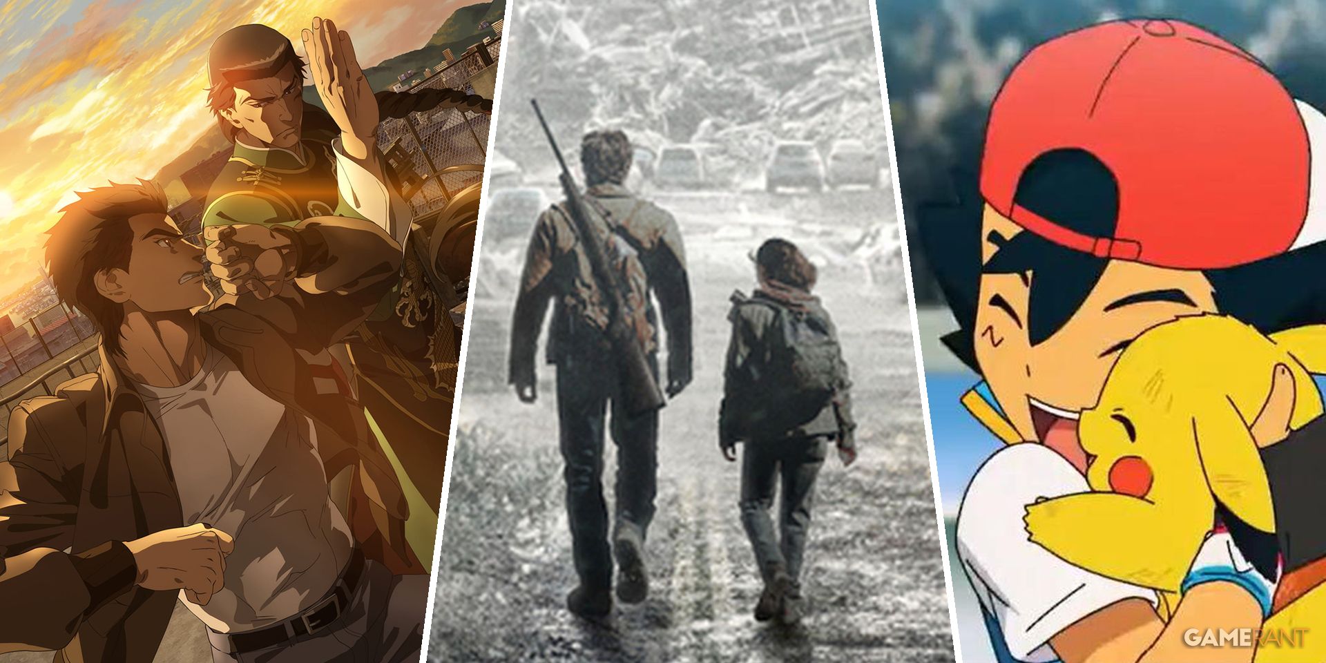 Shenmue: The Animation, HBO's The Last of Us series, and the Pokemon anime