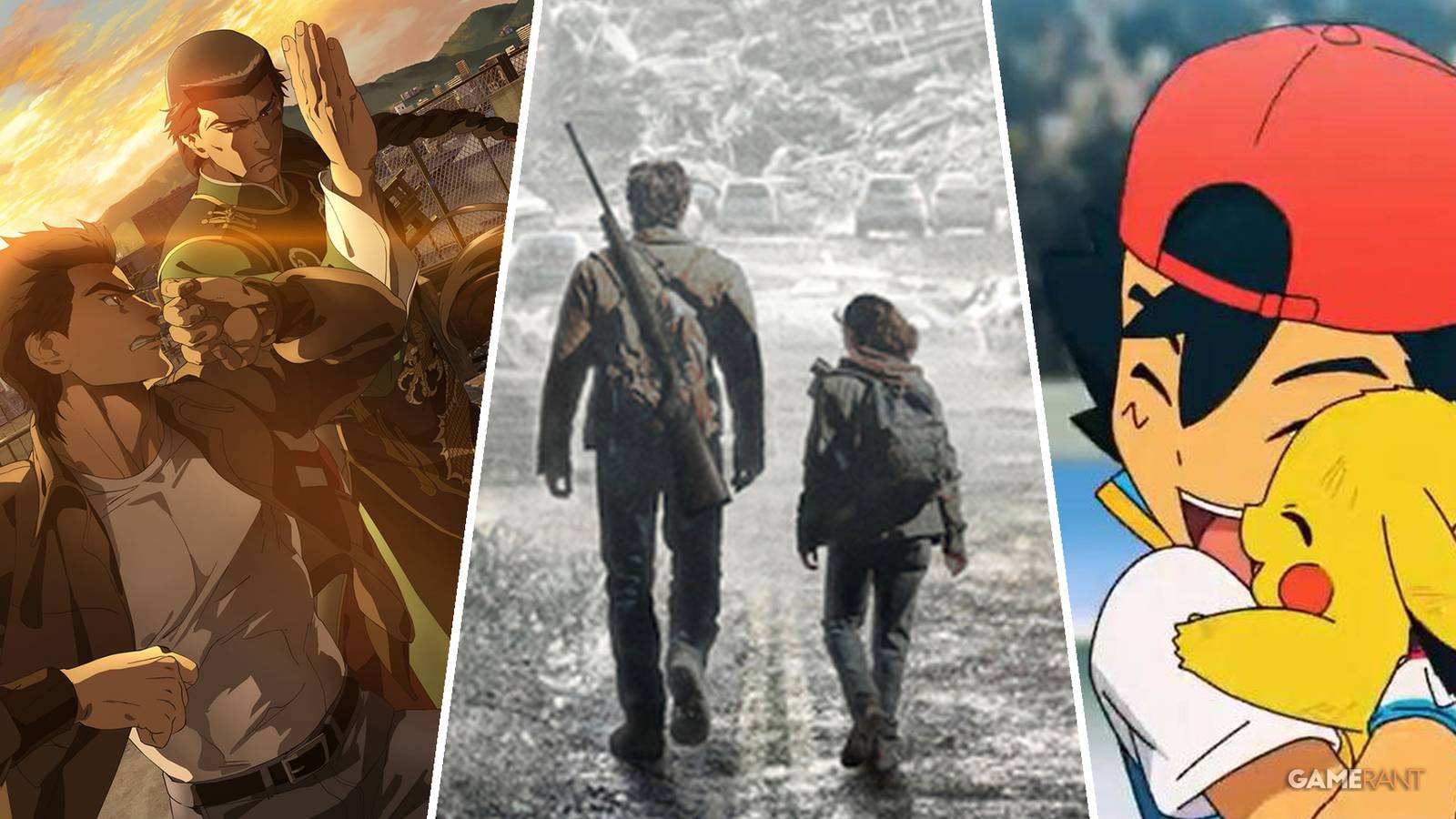 Shenmue: The Animation, HBO's The Last of Us series, and the Pokemon anime