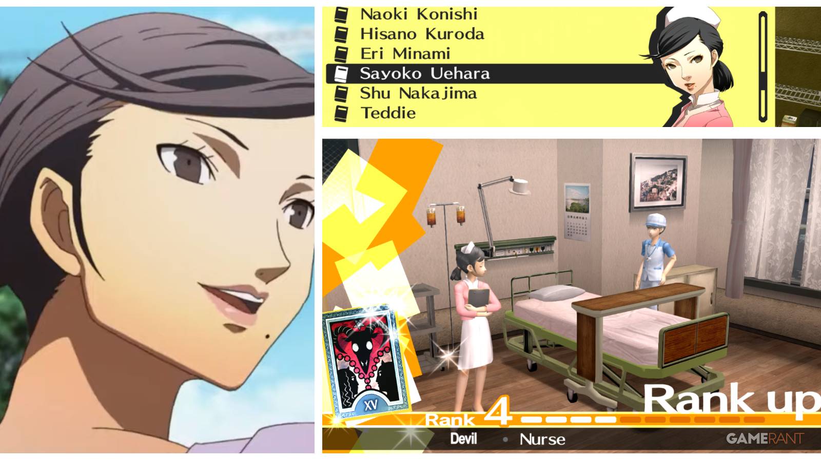 persona 4 golden sayoko uehara social link
