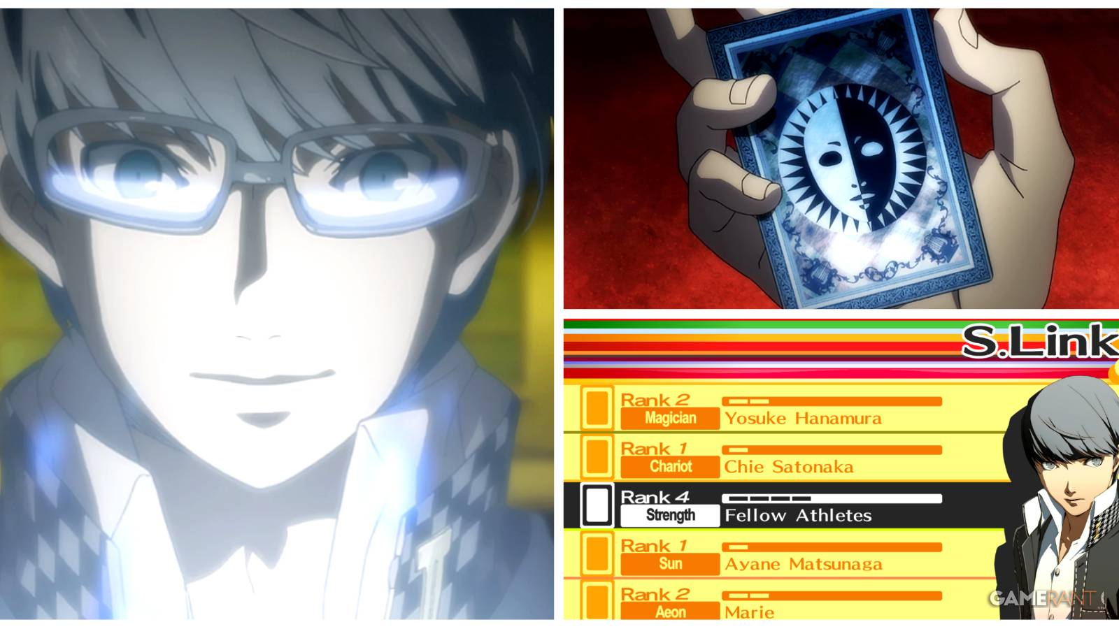 persona 4 golden social links