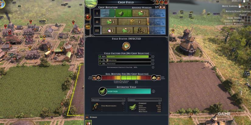 Farthest Frontier Bean Production For One Cycle