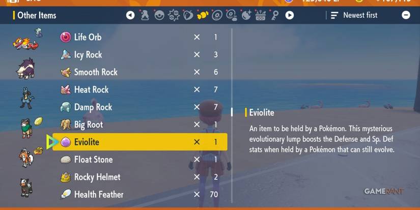 pokemon scarlet violet eviolite