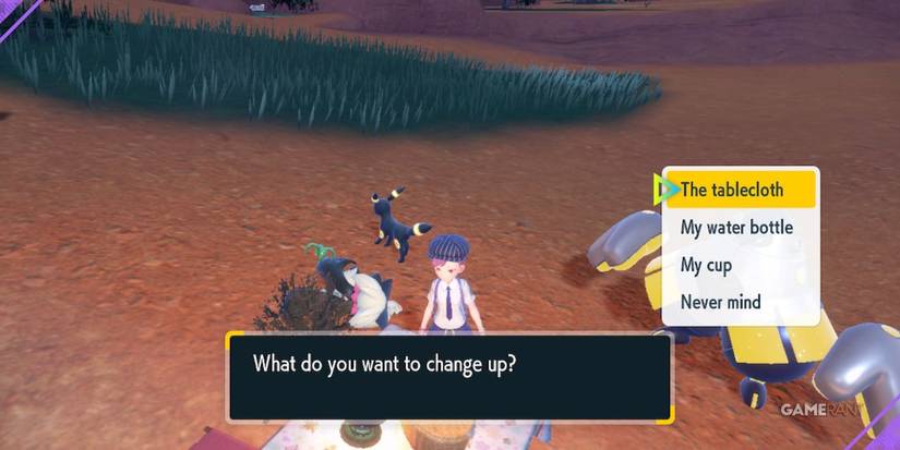 pokemon violet picnic