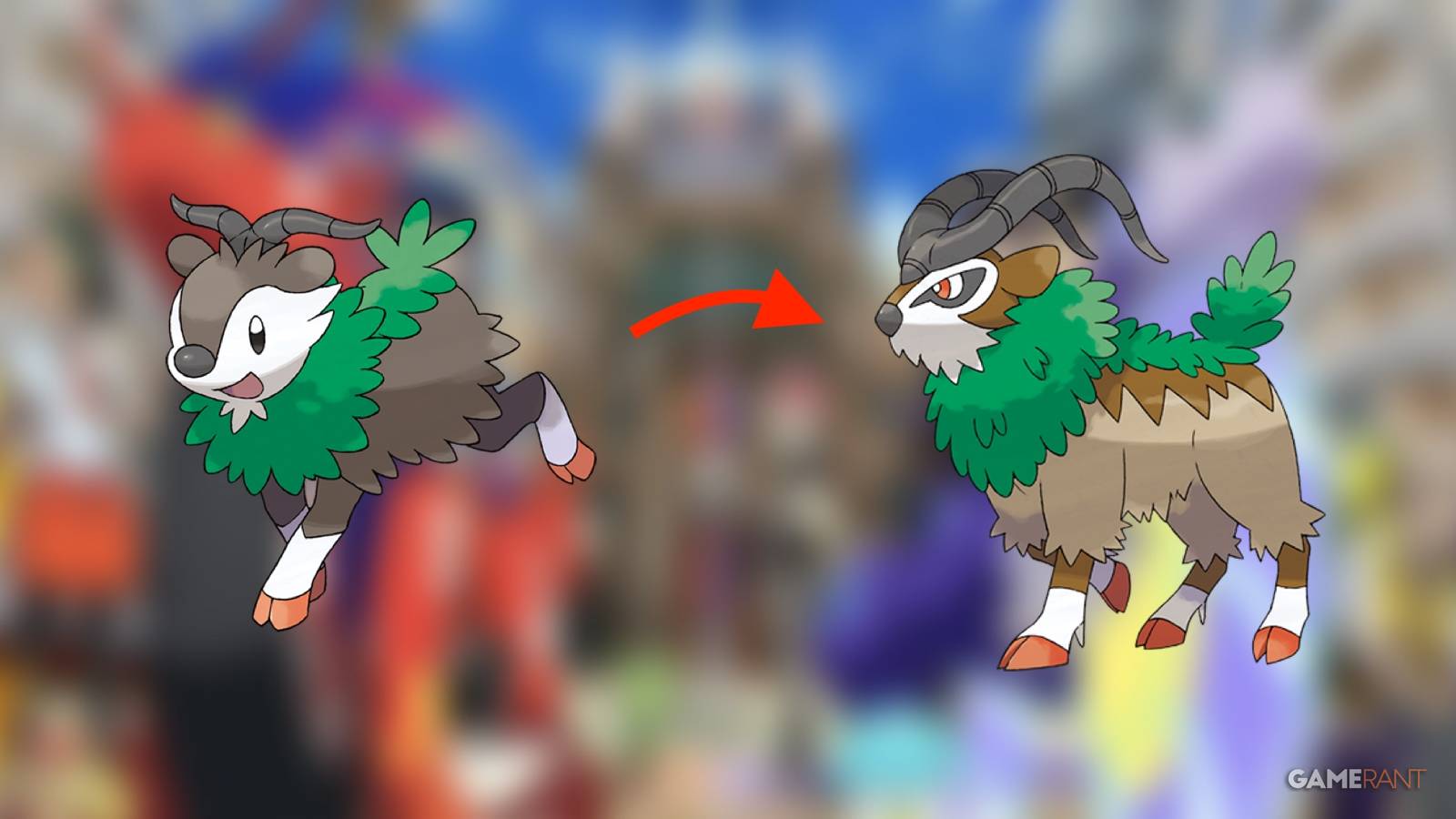 skiddo gogoat pokemon scarlet violet