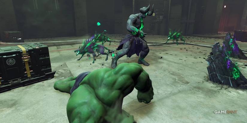 Marvel's Midnight Suns Lilin Attacking The Hulk