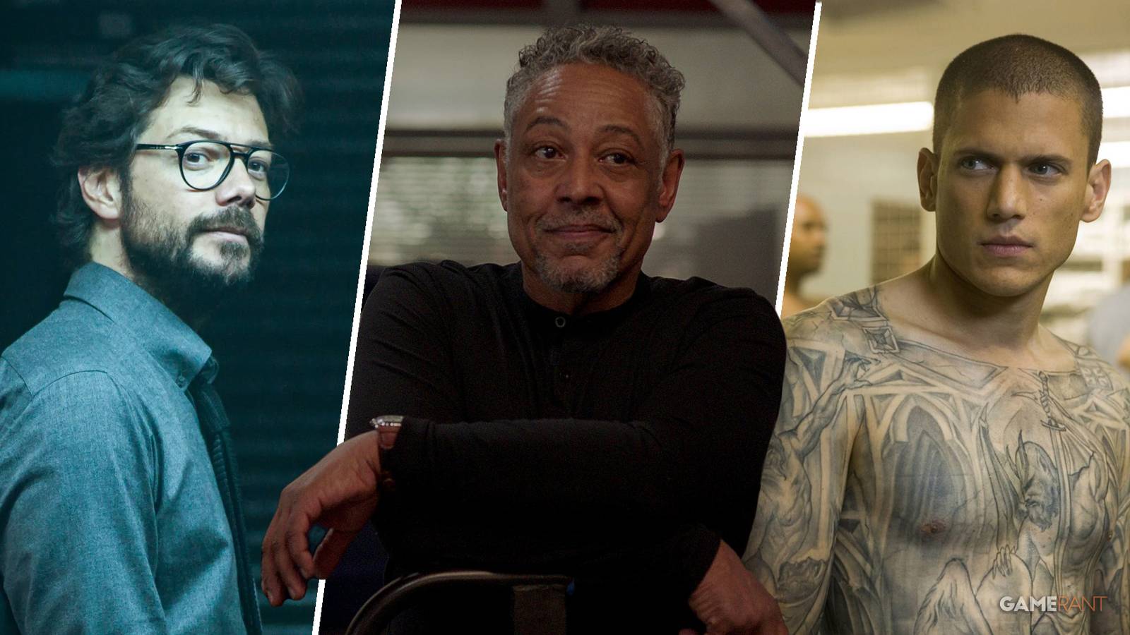 Money Heist, Kaleidoscope, and Prison Break