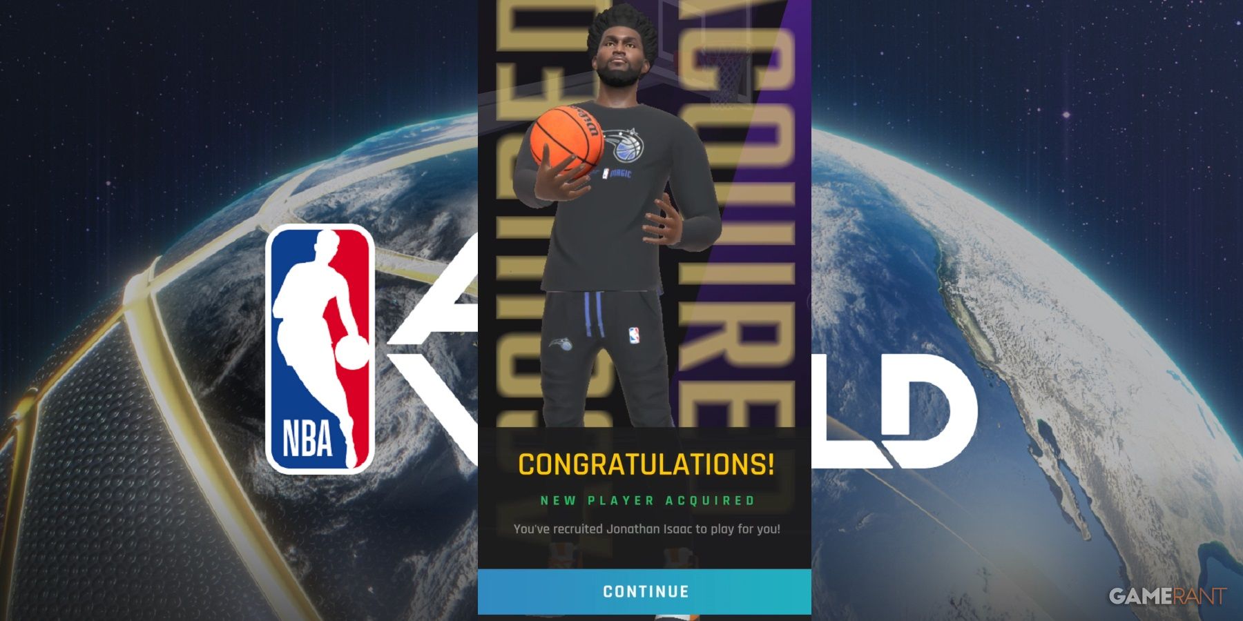 NBA All-World A New Player Joining The Team