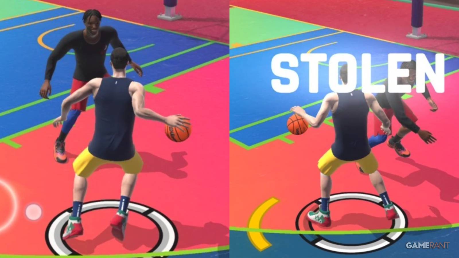 NBA All-World How To Steal Collage