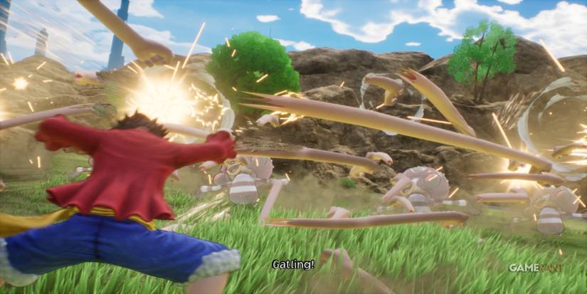 one piece odyssey lufi special skill attack gear one