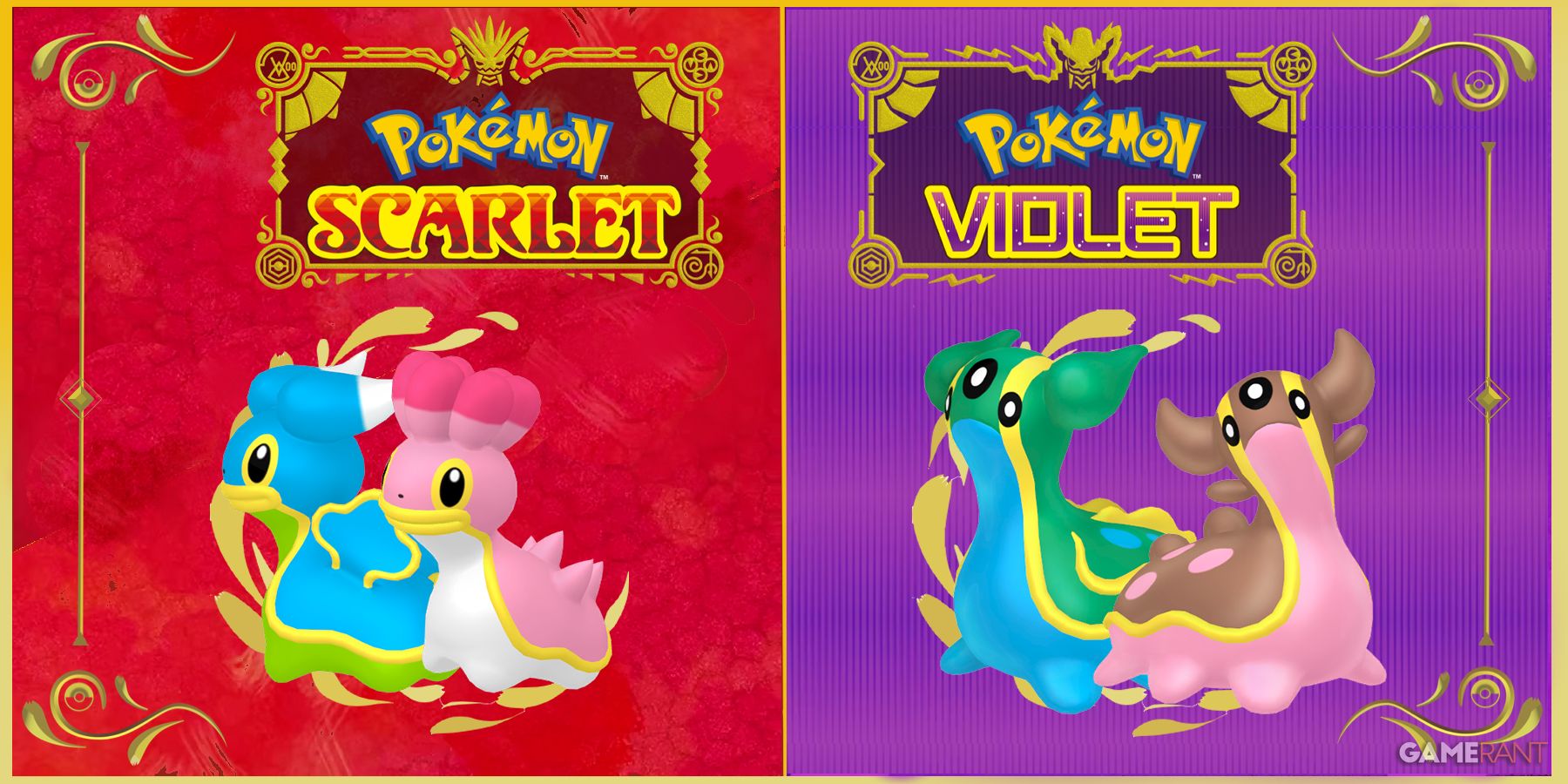 pokemon scarlet and violet shellos gastrodon feature