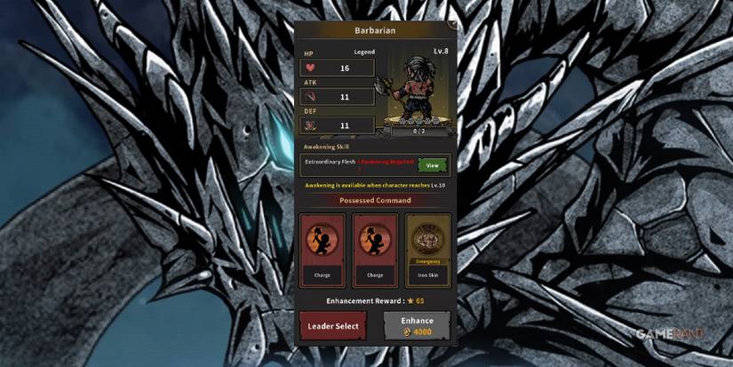 Titan Slayer Barbarian Card