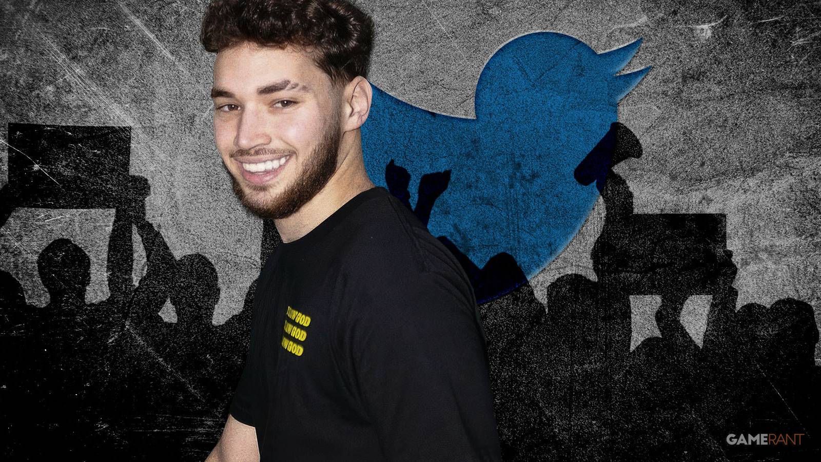 adin ross Twitter controversy response