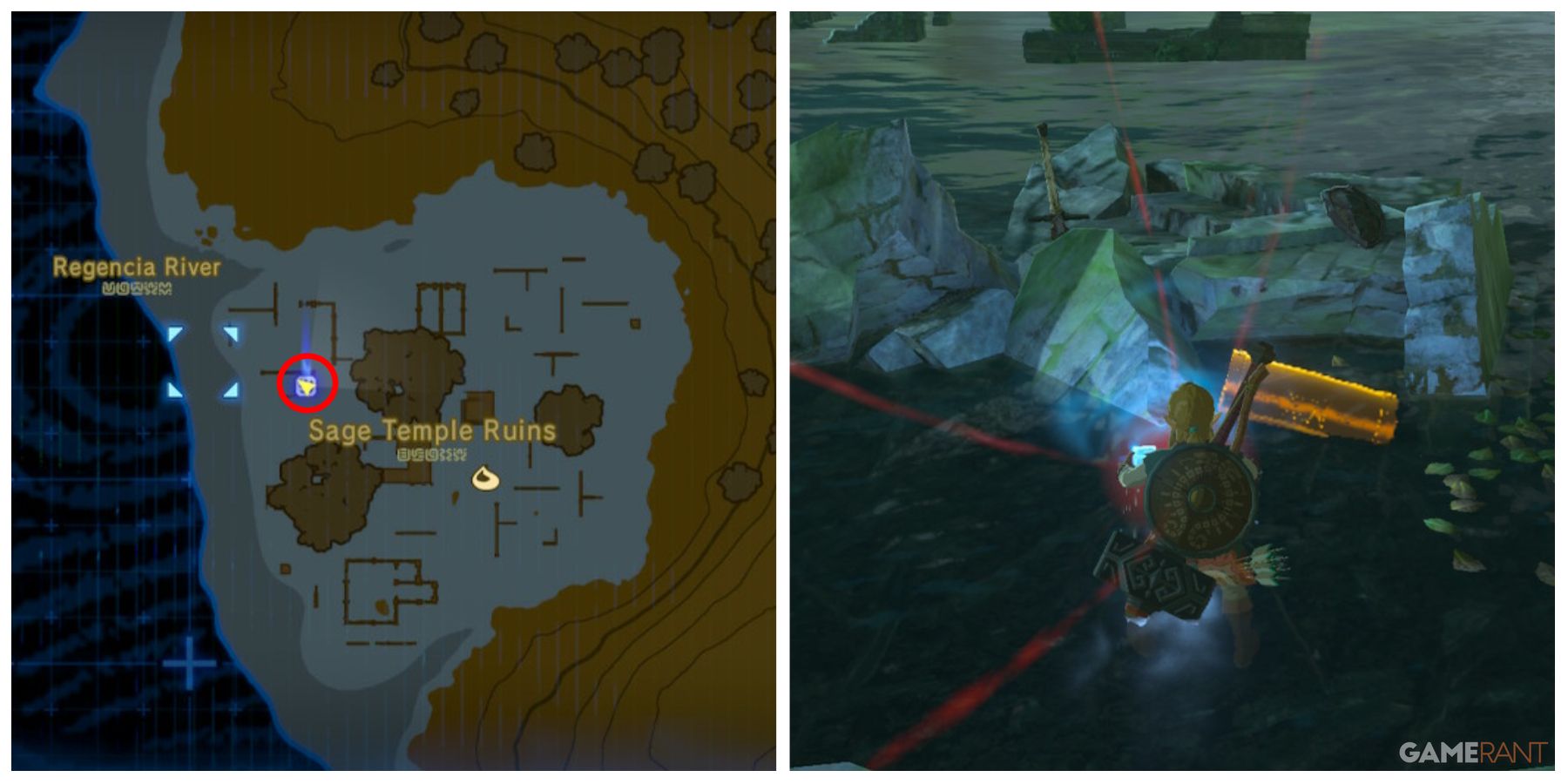 botw loz sage temple ruins