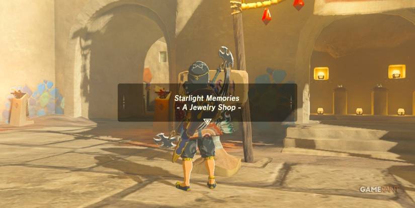 loz botw gerudo town