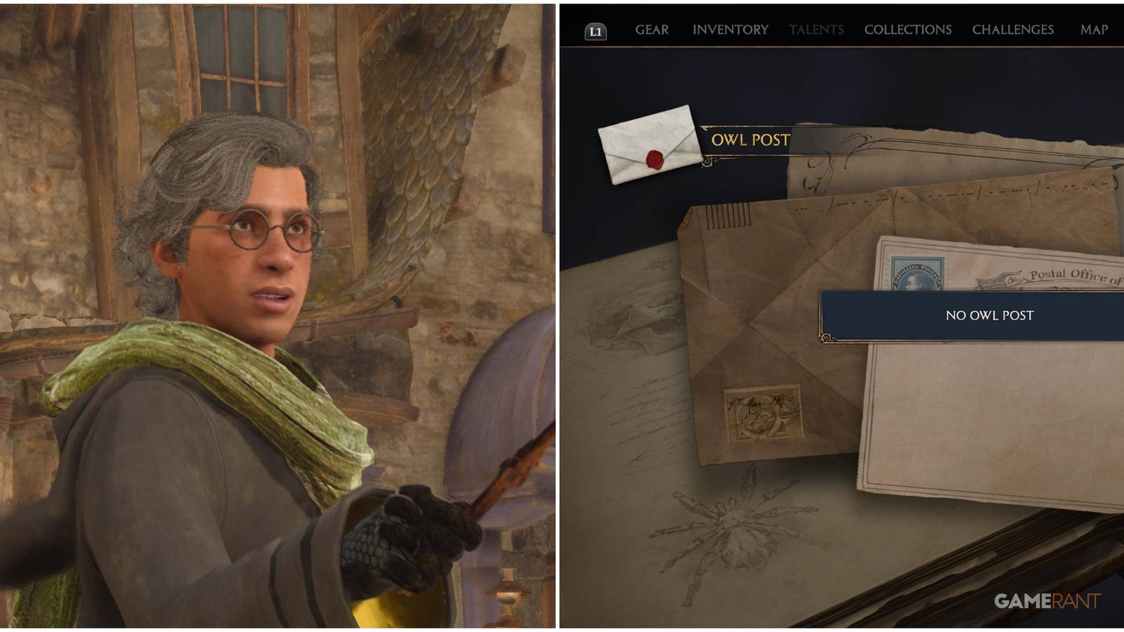 hogwarts legacy owl post