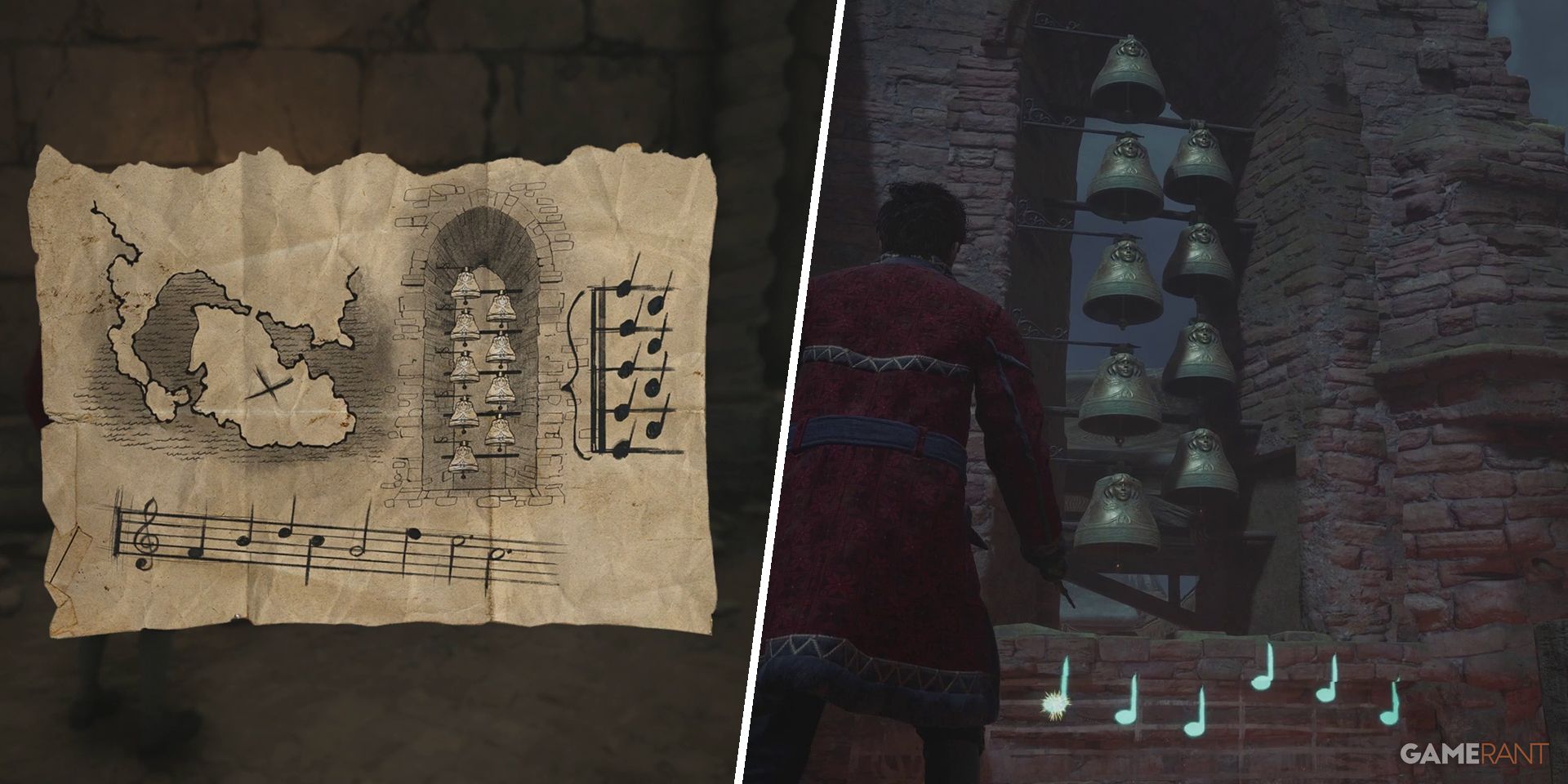 Hogwarts Legacy: How to Solve Bell Tower puzzle - Guide