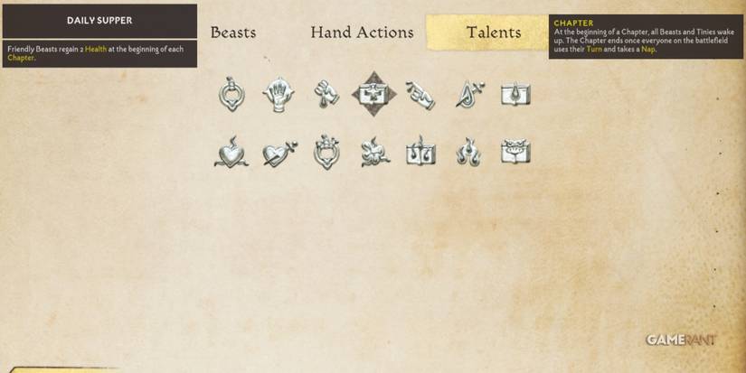 Inkulinati Daily Supper Talent In The Bestiary