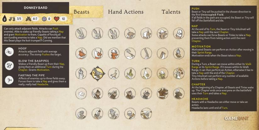 Inkulinati Donkey Bard In The Bestiary