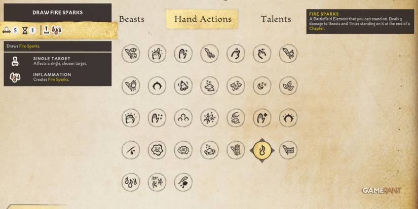 Inkulinati Draw Fire Sparks In The Bestiary