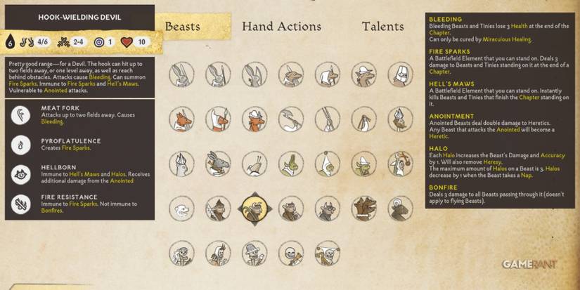 Inkulinati Hook-Wielding Devil In The Bestiary