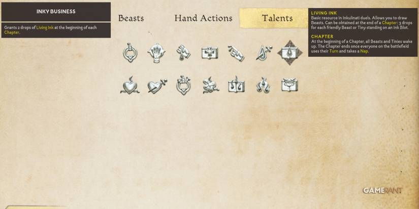 Inkulinati Inky Business Talent In The Bestiary