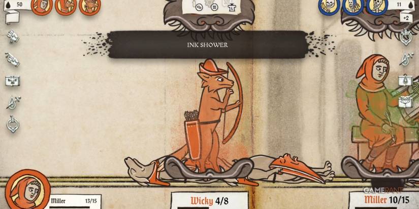 Inkulinati Receiving An Ink Shower