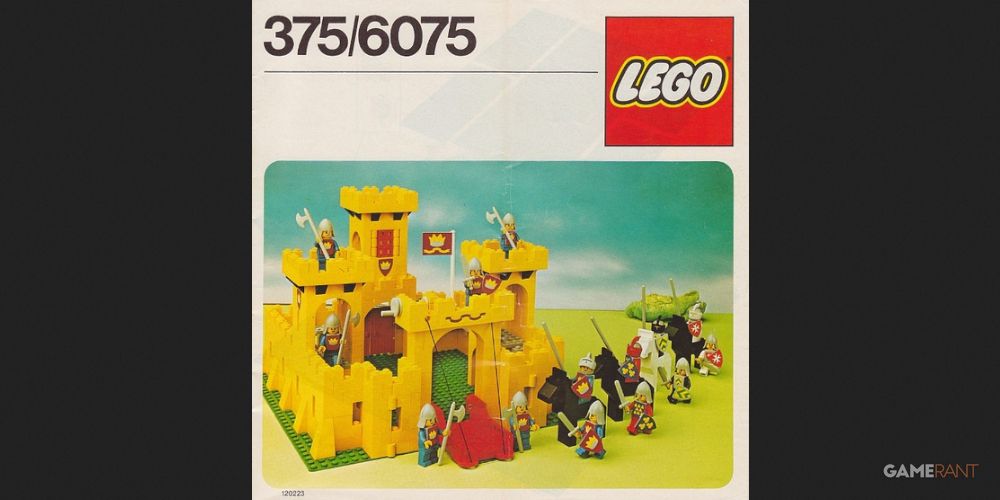 Classic Yellow LEGO castle with Knights. Image source: brickset.com