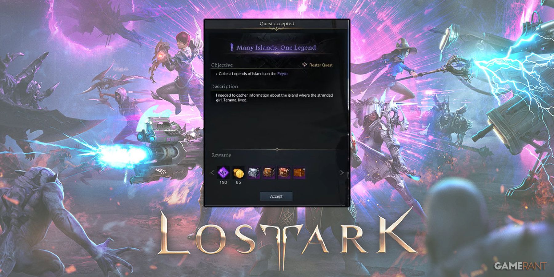 Lost Ark Many Islands One Legend Guide
