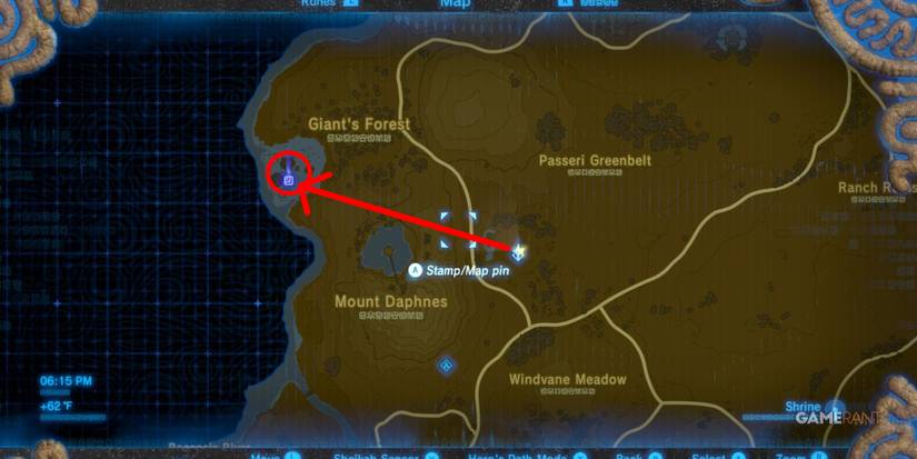 loz botw central tower