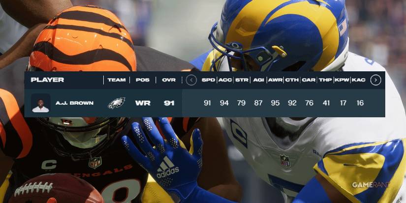 Madden NFL 23 Postseason AJ Brown Player Rating