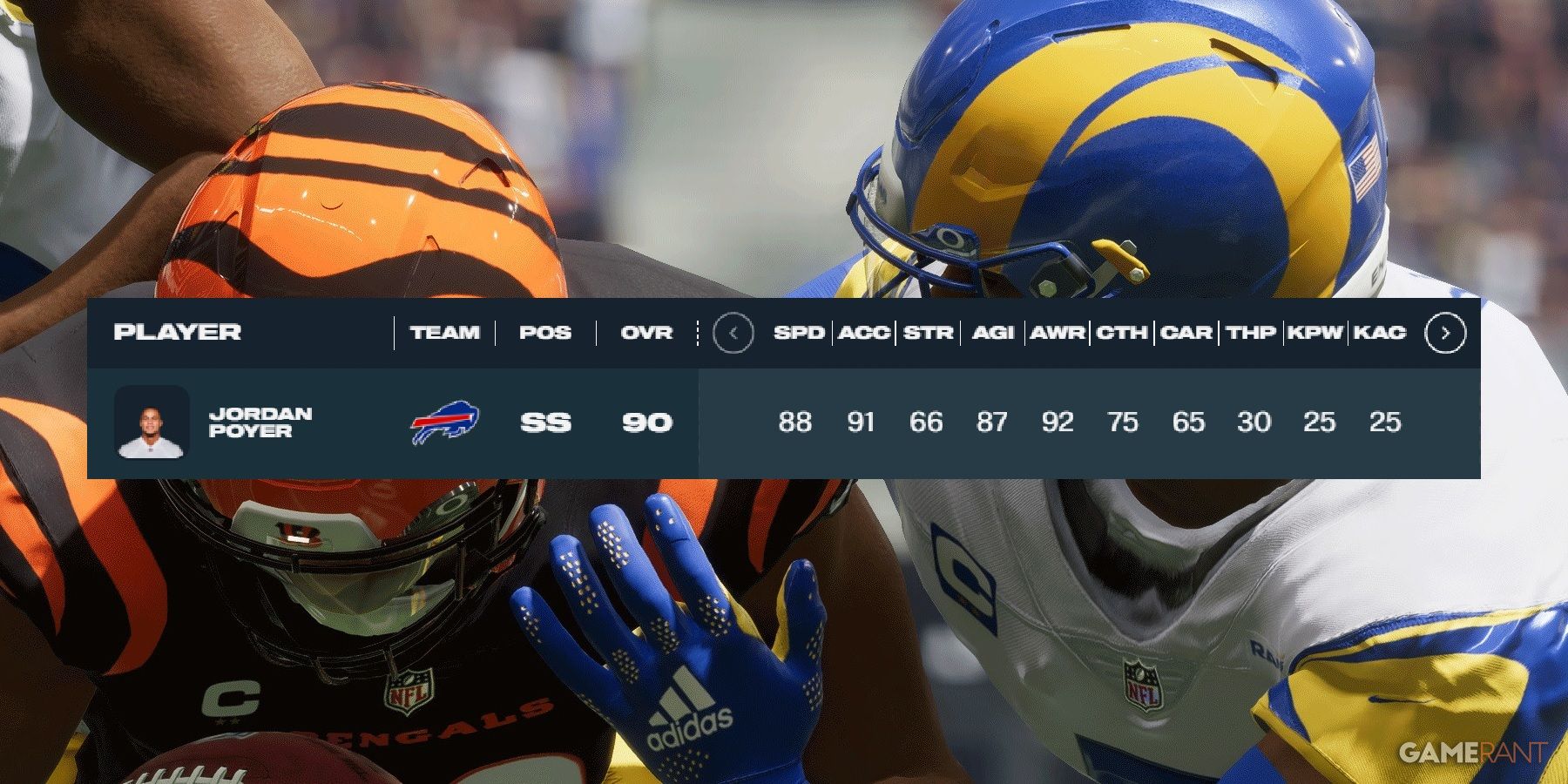 Madden NFL 23 Postseason Jordan Poyer Player Rating